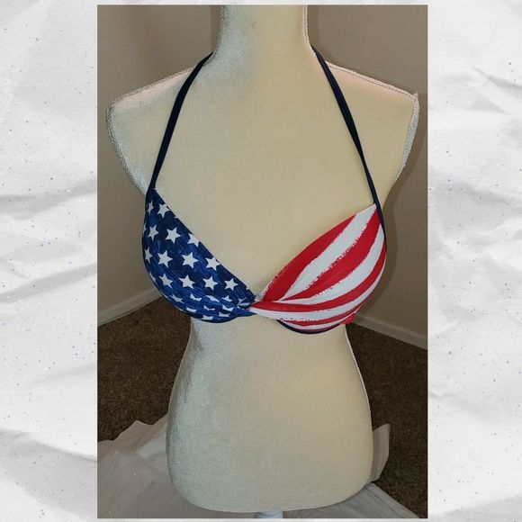 Endless Summer Other - Endless Summer Patriotic Sexy Bikini Top  EUC